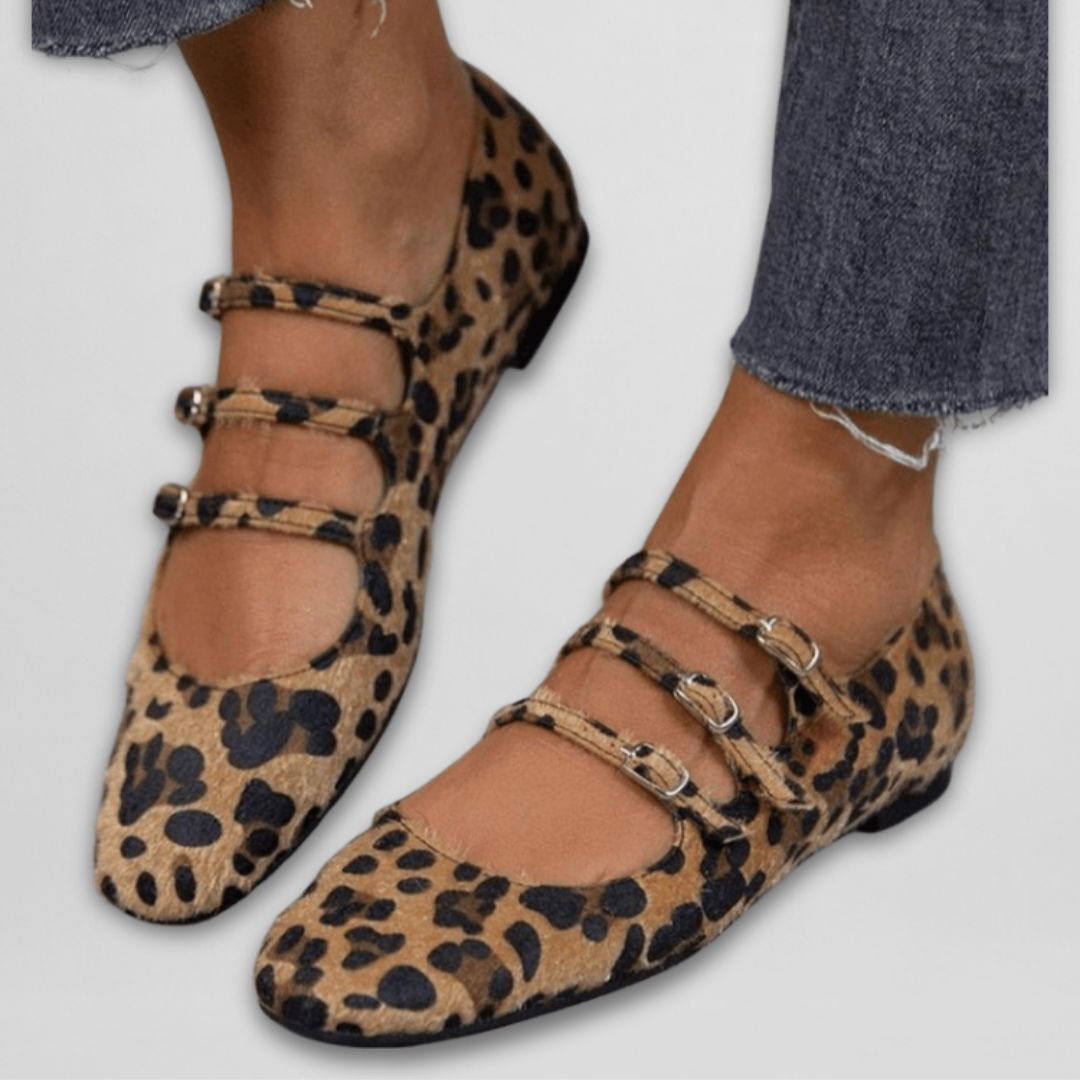 Luna™ | Ballerine con Stampa Animale