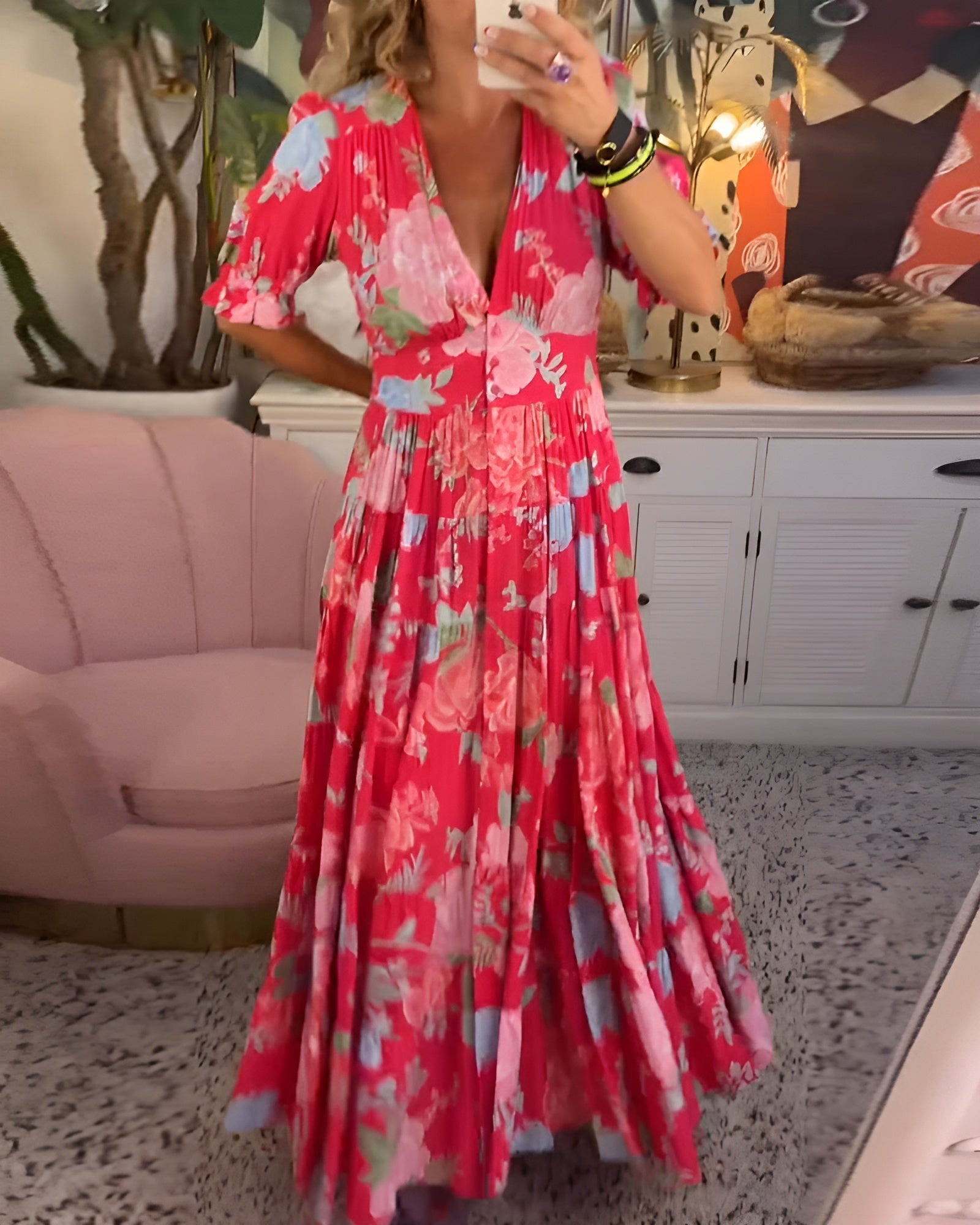 Gabriella Milano™ | Abito a stampa floreale