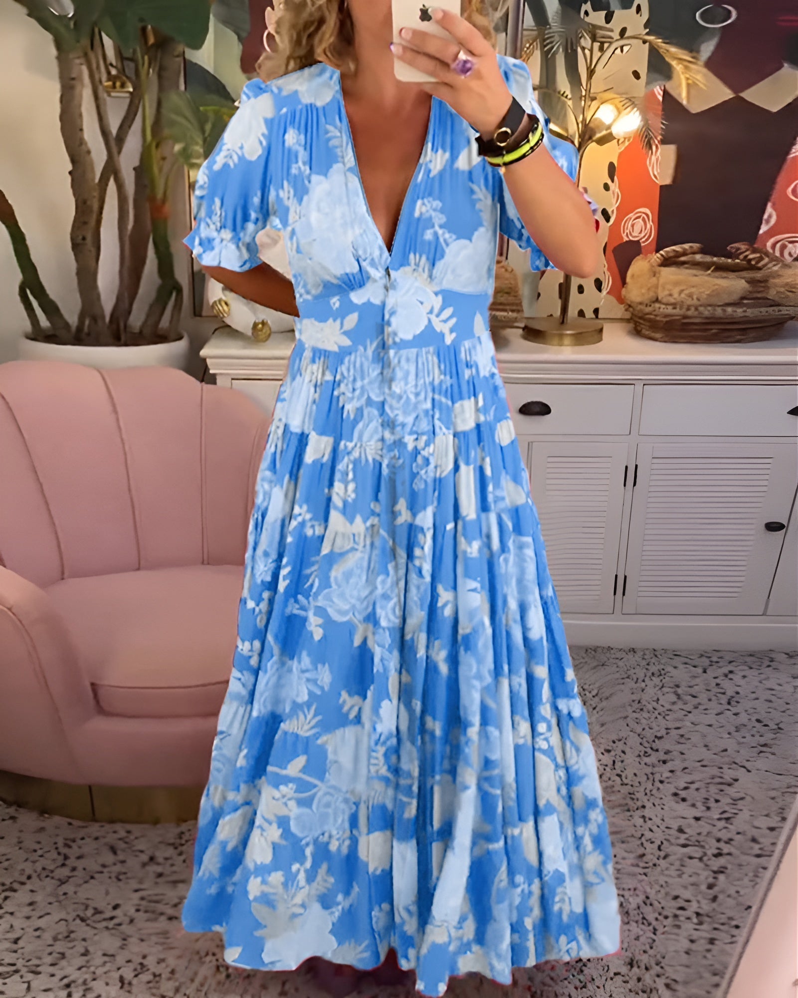 Gabriella Milano™ | Abito a stampa floreale