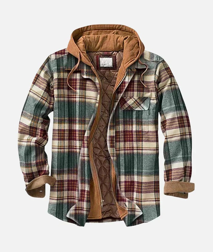 Alain | Giacca patchwork scozzese