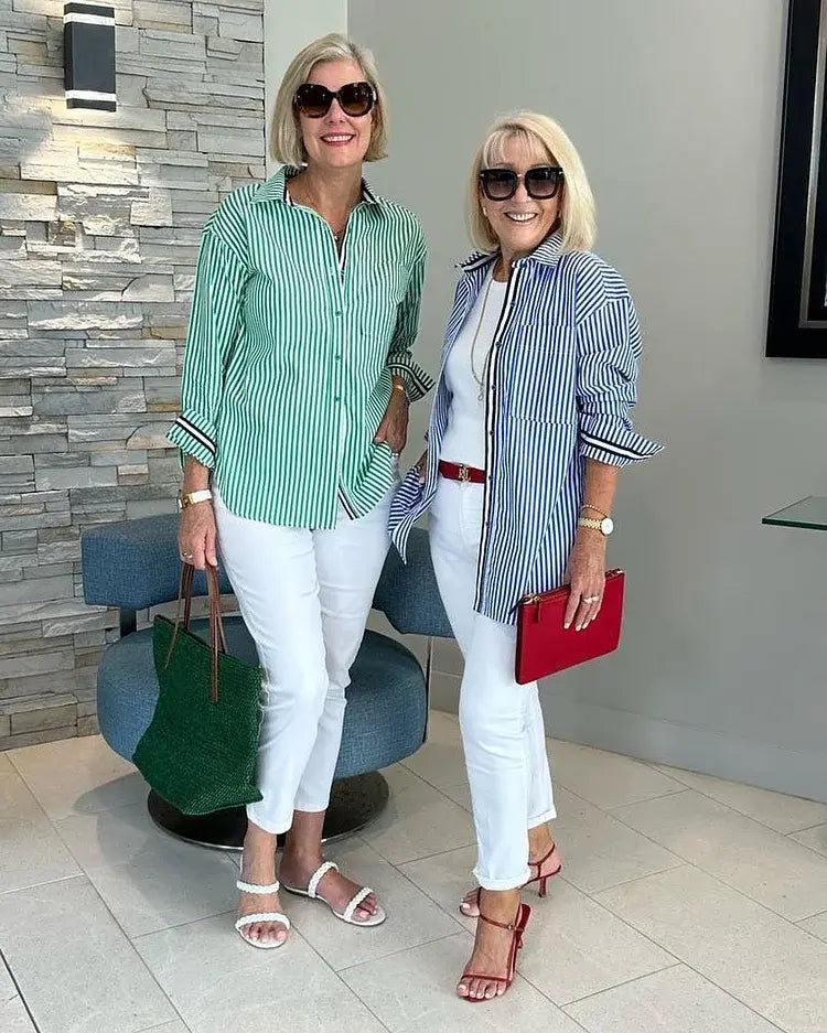 Ellen | Camicia estiva a righe Gabriella Milano