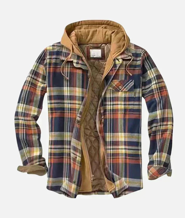 Alain | Giacca patchwork scozzese