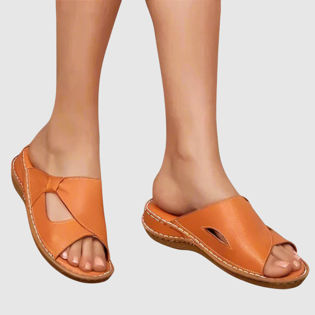 Yvonne™ | Sandali comodi in pelle