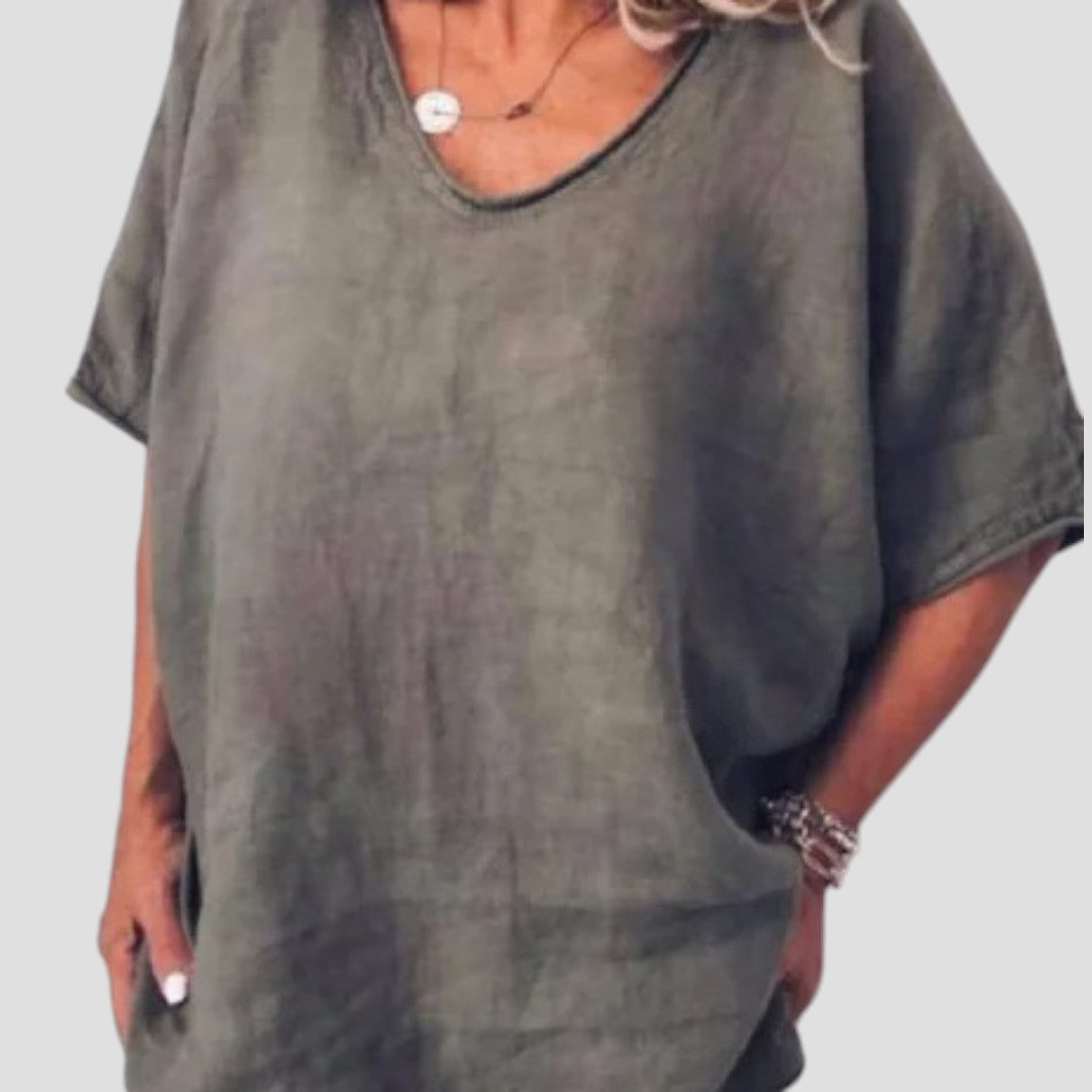 ANNA | BLUSA COMODA E AMPIA SULLE ROTONDITA’