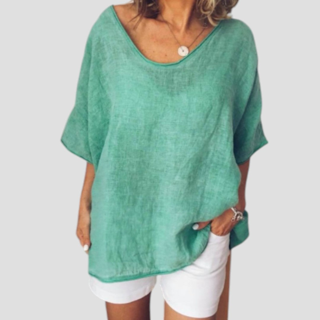 ANNA | BLUSA COMODA E AMPIA SULLE ROTONDITA’