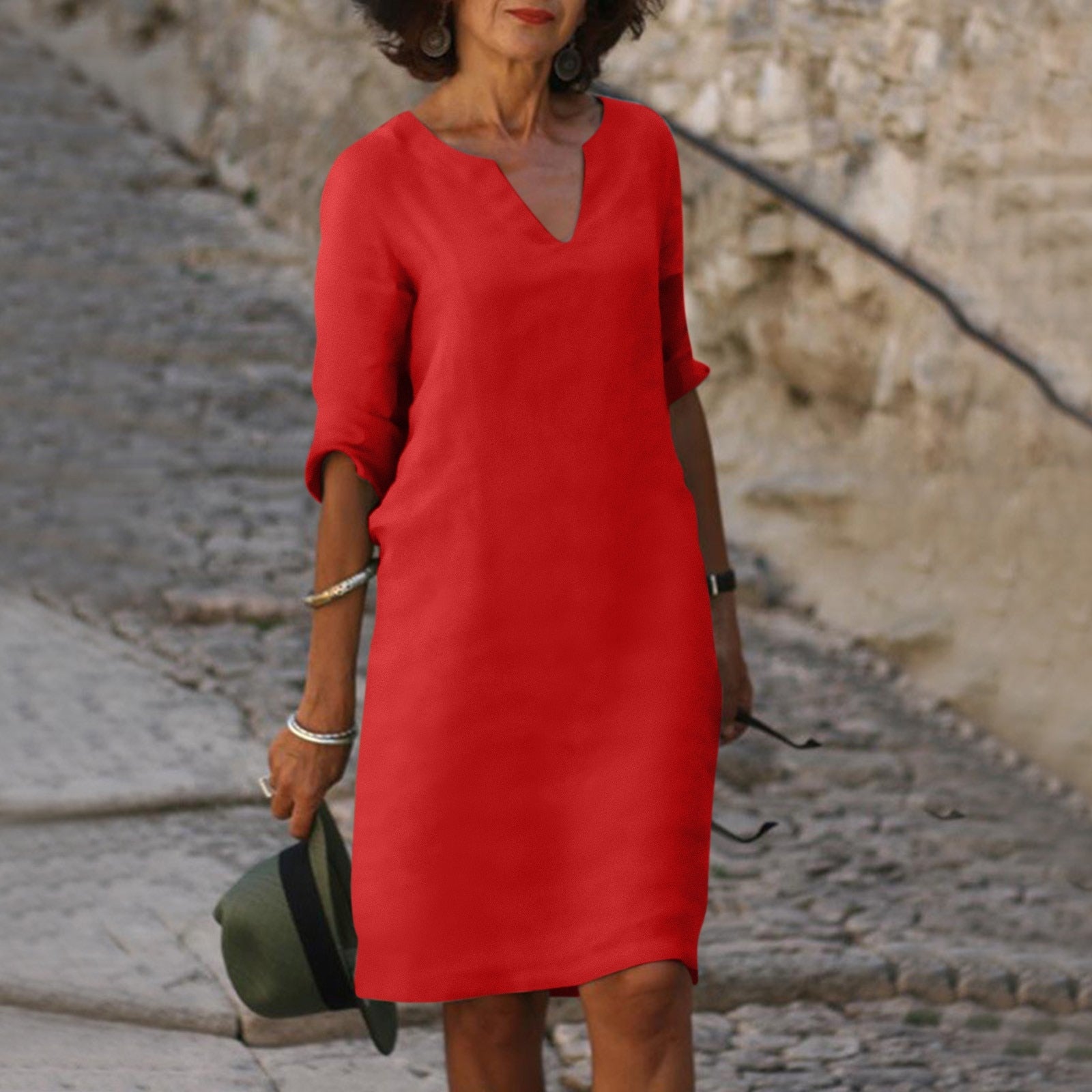 Eulalior | Un abito fluido dall'eleganza senza tempo