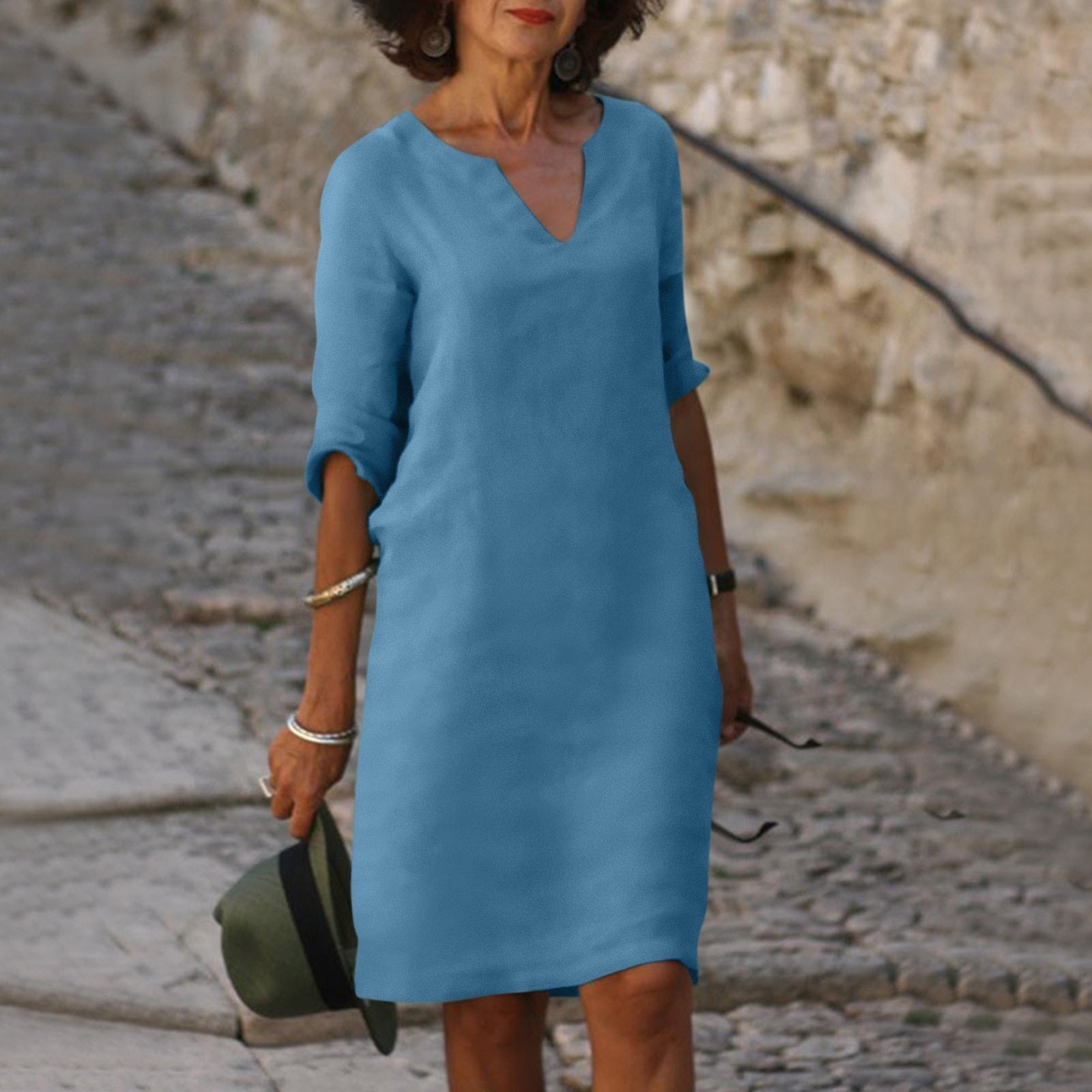 Eulalior | Un abito fluido dall'eleganza senza tempo