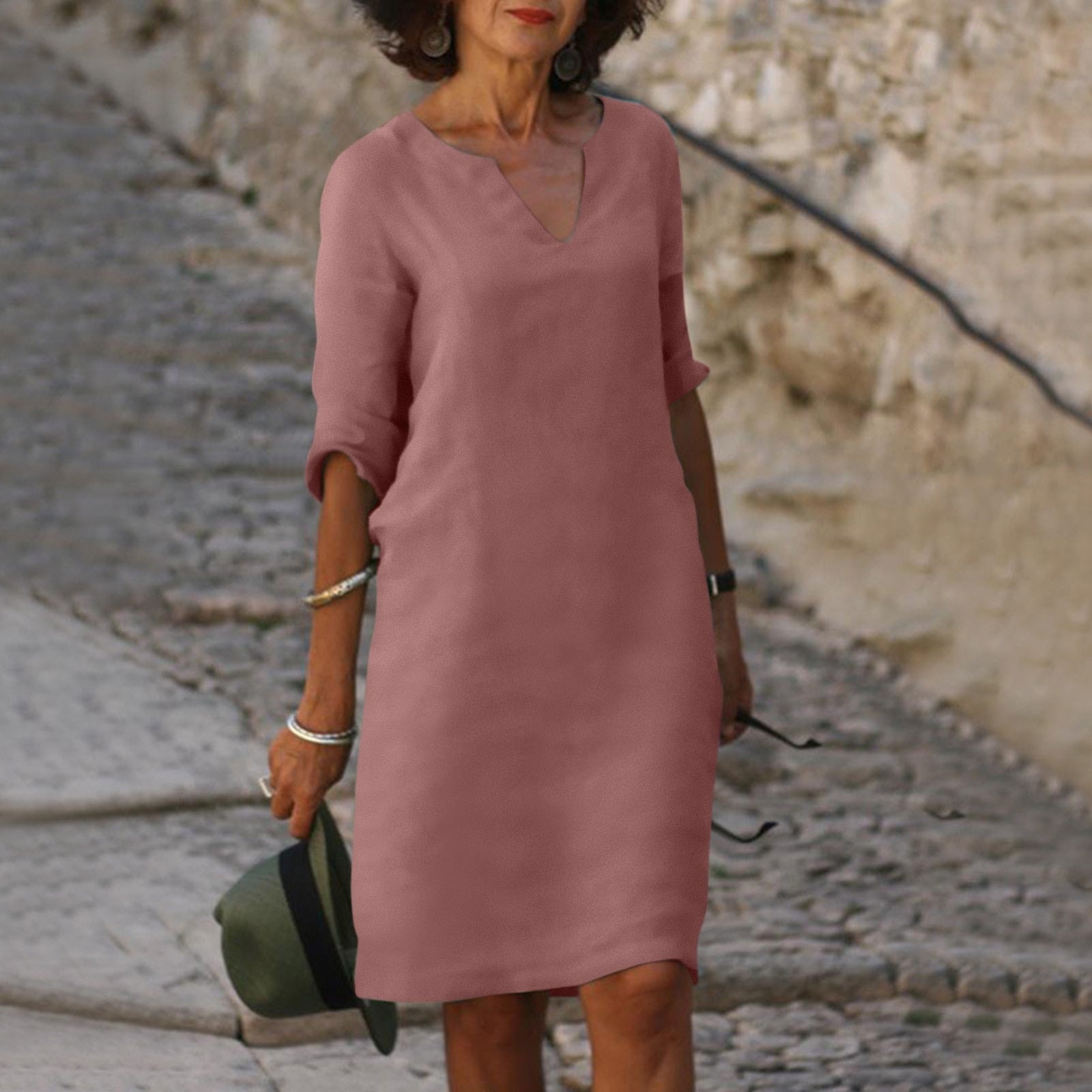 Eulalior | Un abito fluido dall'eleganza senza tempo
