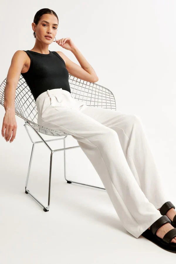 Gabriella Milano™ | Pantaloni su misura Lucia Bianco