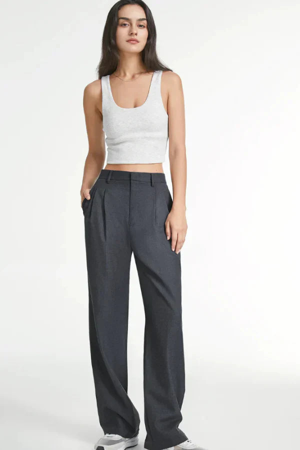 Gabriella Milano™ | Pantaloni Tailleur Carbonio Lucia