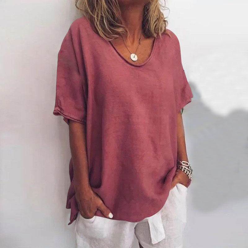 ANNA | BLUSA COMODA E AMPIA SULLE ROTONDITA’