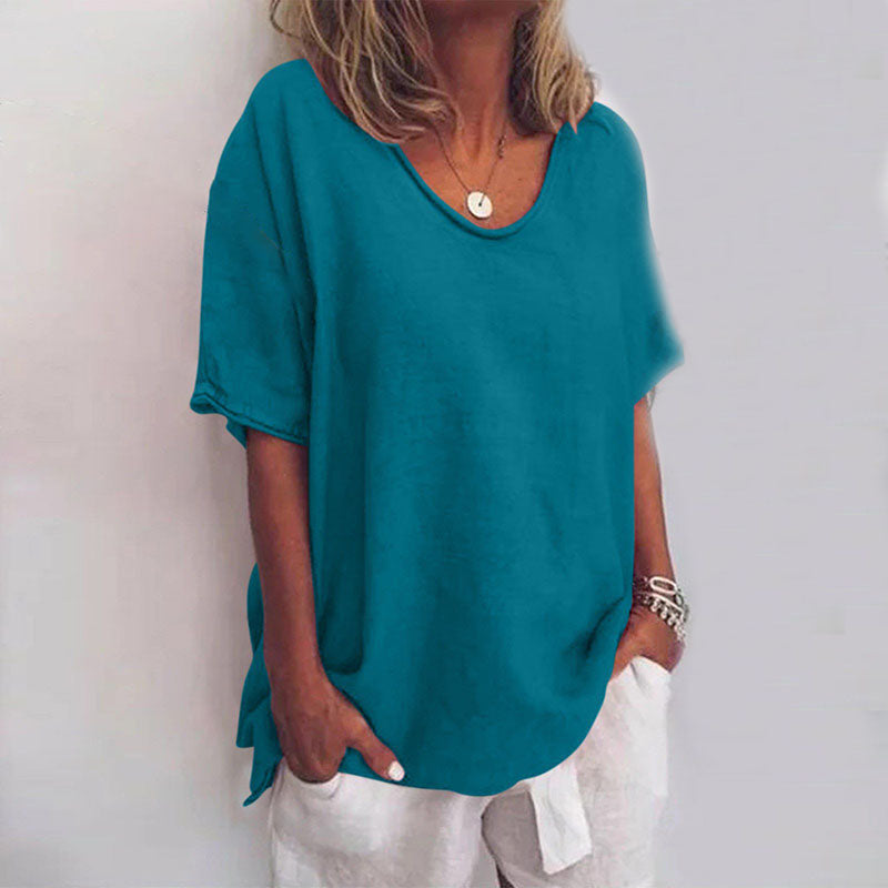 ANNA | BLUSA COMODA E AMPIA SULLE ROTONDITA’