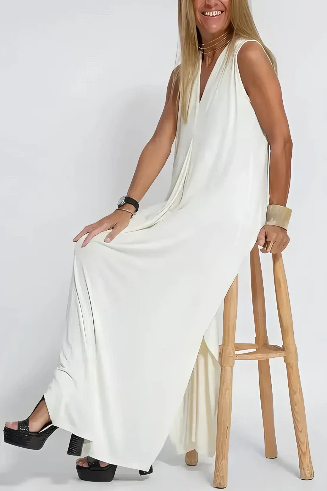 Elise | Abito estivo bohémien con cardigan abbinato Gabriella Milano