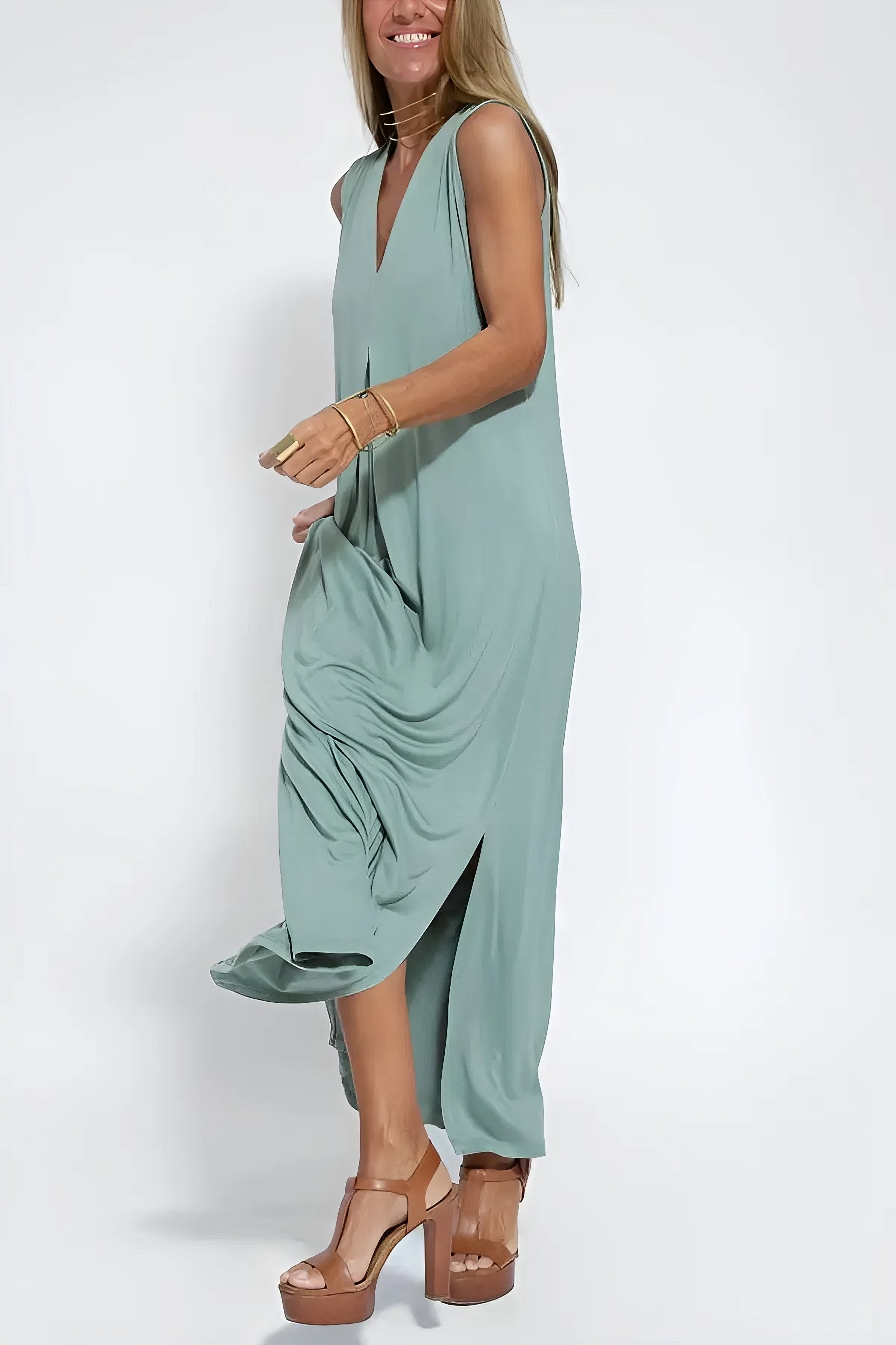Elise | Abito estivo bohémien con cardigan abbinato Gabriella Milano