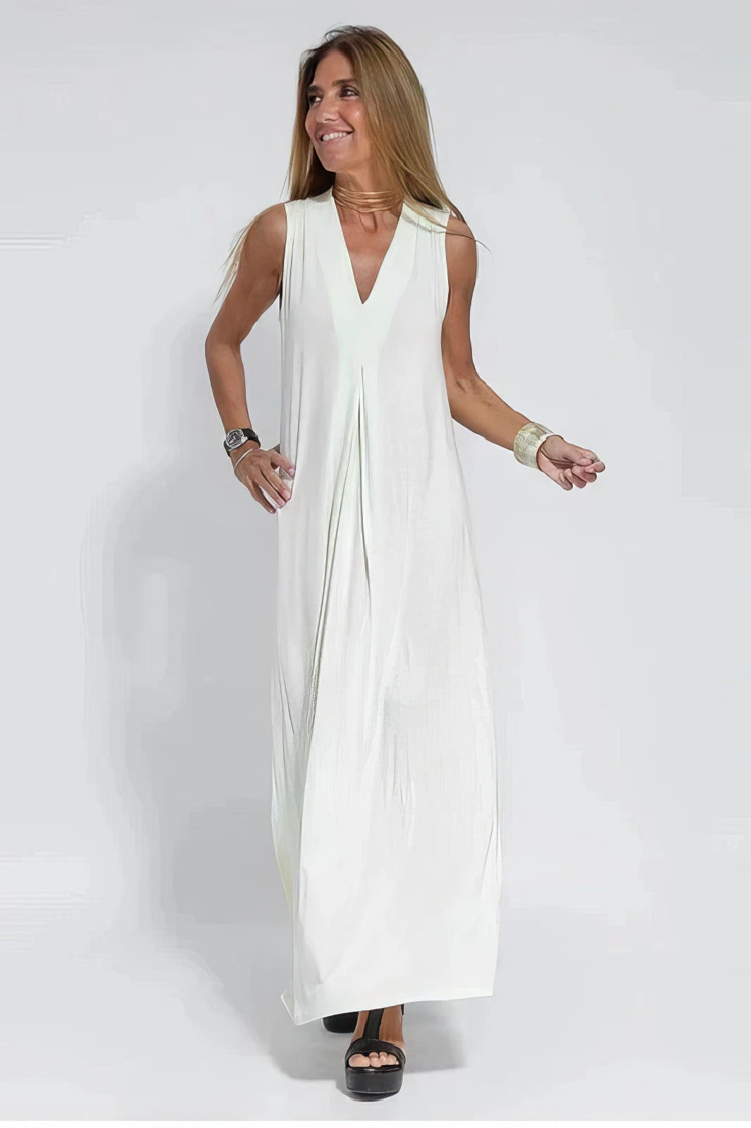 Elise | Abito estivo bohémien con cardigan abbinato Gabriella Milano